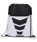 Courtside zippered pocket drawstring backpackCourtside zippered pocket drawstring backpack Bullet