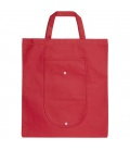 Maple buttoned foldable non-woven tote bag 8L