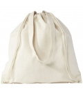 Eliza 240 g/m2 cotton drawstring backpack 6L