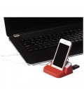 Hopper 3-in-1 USB Hub und TelefonhalterungHopper 3-in-1 USB Hub und Telefonhalterung Bullet