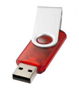Rotate-translucent 4GB USB flash drive