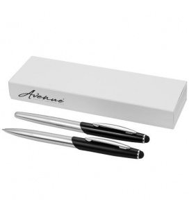 Geneva stylus ballpoint pen and rollerball pen set