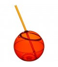 Fiesta 580 ml beverage ball with strawFiesta 580 ml beverage ball with straw Bullet