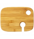 Mill Vorspeisenplatte aus Holz mit WeinglashalterungMill Vorspeisenplatte aus Holz mit Weinglashalterung Seasons