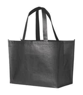 Alloy laminated non-woven shopping tote bag 23L