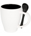 Nadu 250 ml ceramic mug with spoonNadu 250 ml ceramic mug with spoon Bullet