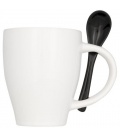 Nadu 250 ml ceramic mug with spoonNadu 250 ml ceramic mug with spoon Bullet