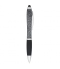 Nash speckled ballpoint pen with stylusNash speckled ballpoint pen with stylus Bullet