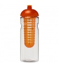Sportovní láhev s infuzérema kupolovitýmvíčkem H2O Base® 650 ml