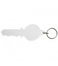 Combo key-shaped keychain