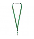 Oro ribbon lanyard with break-away closureOro ribbon lanyard with break-away closure PF Manufactured