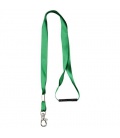 Oro ribbon lanyard with break-away closureOro ribbon lanyard with break-away closure PF Manufactured