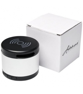 Jones metal Bluetooth® speaker with wireless charging padJones metal Bluetooth® speaker with wireless charging pad Avenue