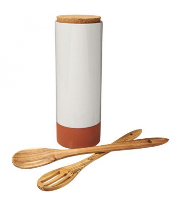 Terracotta-Pastabehälter mit LöffelnTerracotta-Pastabehälter mit Löffeln Jamie Oliver
