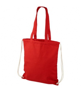 Eliza 240 g/m2 cotton drawstring backpack 6L