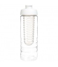 H2O Active® Treble 750 ml flip lid bottle &amp; infuser