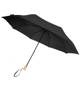 Birgit 21&apos;&apos; foldable windproof recycled PET umbrella