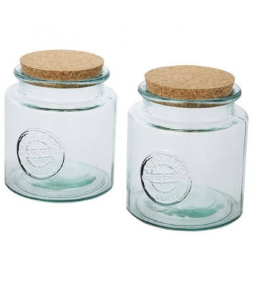 Aire 2-piece 1500 ml recycled glass container setAire 2-piece 1500 ml recycled glass container set Authentic