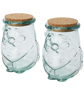 Airoel 2-piece recycled glass container setAiroel 2-piece recycled glass container set Authentic