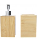 Hedon 3-piece bamboo bathroom set