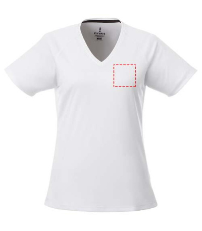 Amery dámské cool fit v-neck tričko s... - 39026012 7