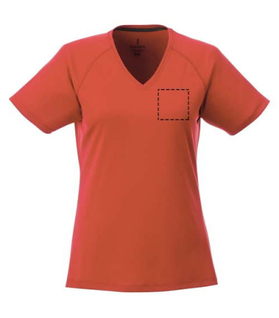 Amery dámské cool fit v-neck tričko s... - 39026330 6