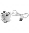 Yoga 4-port flexible USB hubYoga 4-port flexible USB hub Bullet
