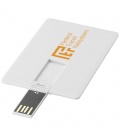 Slim card-shaped 4GB USB flash drive